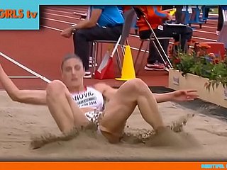 Ivana Španović - NUOVO Integument Bella serba saltatore in the matter of lungo