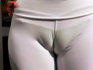 İNANILMAZ BÜYÜK DOĞAL Special n Oustandingly Cameltoe, Sarışın Latin Genç!