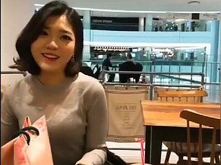 Koreaanse amoreel hoer adembenemende video