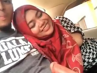 Tudung 바이러스 성 메인 Kat Mobil Terbaru Malay Car Sex.