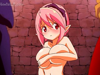 Yammy Anime فتاة مع ضخمة الثدي Gangbang الفيديو
