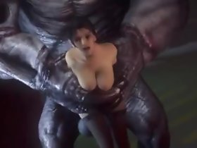 Monsters 3D cazzo Kunoichi