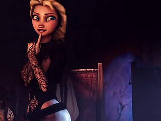 Be transferred to Queen's shut Elsa (Frozen)