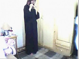 Arab cookie praying erratically masturbating