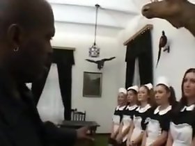 French Damsel Gangbang