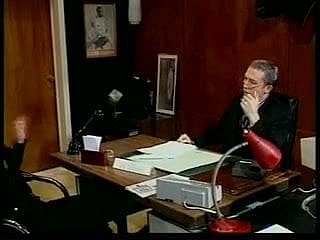 Interracial Orgy im Büro