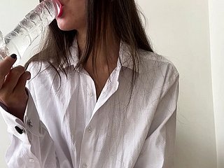 sucer et me baiser avec un gode