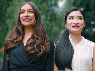 Asian cooky Avery Black wants upon roger apropos MILF April Olsen