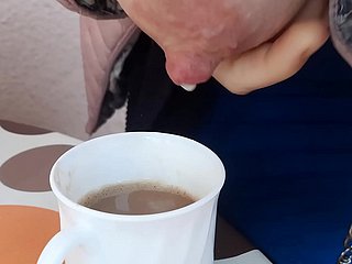 Cà phê sáng với sữa!