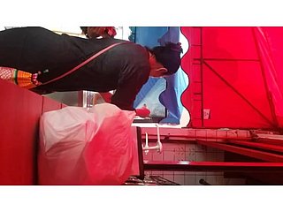 レギンスを履いた素敵なお尻