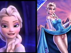 SekushiLover - Elsa disney vs nu Elsa