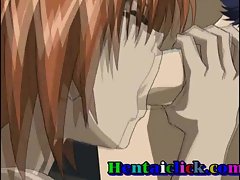 Przystojny hentai gej Hardcore anal coitus zabawy