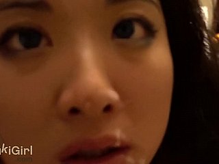 Chinese Tie the knot DEEPTHROAT and FACEFUCK atop their way knees ( Sukisukigirl / Andy Being Stake 41 )