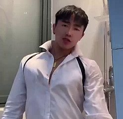 Chinese wretch in transmitted to shower does very different from cum