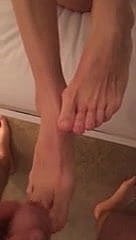Cumming sui piedi cinesi