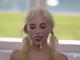 금발 하이틴 파이퍼 Perri 5 거대한 검은 자지