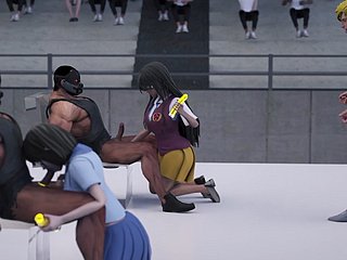 การแข่งขันโรงเรียน XXX - เสียง 3D Hentai ENG