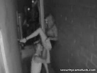Ensemble Belakang Bercinta Difilmkan Oleh Kamera Keamanan