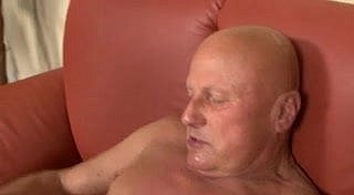 Avó velha Cabeludo adora sexo