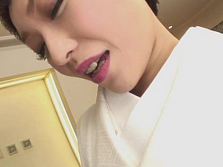 cô gái glum Nhật Bản yêu dương vật cứng scuking