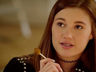 Unassuming maigre Cock-teaser se corsent cloua ses fesses Vierge