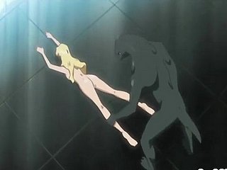 Prex anime sert kertenkele canavar tarafından becerdin