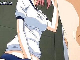 Anime ayam bertiup dan mendapat wajah